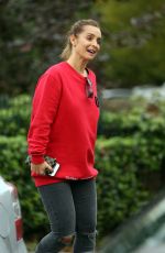 LOUISE REDKNAPP Out and About in Malvern 10/14/2017