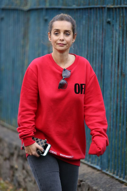 LOUISE REDKNAPP Out and About in Malvern 10/14/2017