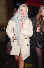 LUCY FALLON Leaves Smokehouse Cellar Bar and Restaurant in Manchester 10/21/2017