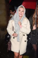 LUCY FALLON Leaves Smokehouse Cellar Bar and Restaurant in Manchester 10/21/2017