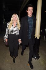 LUCY FALLON Night Out in Manchester 10/18/2017