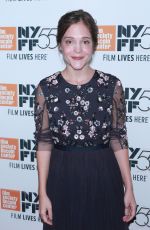 LUCY FAUST at Mudbound Premiere at 55th New York Film Festival 10/12/2017