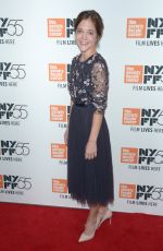 LUCY FAUST at Mudbound Premiere at 55th New York Film Festival 10/12/2017