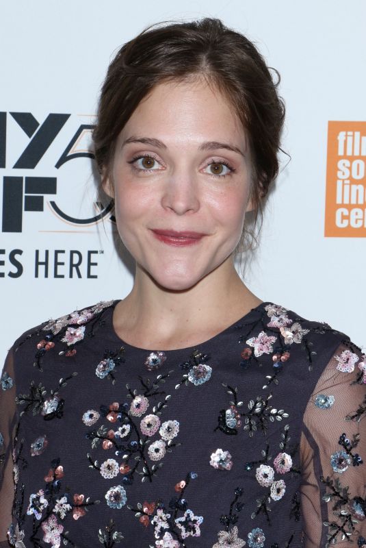 LUCY FAUST at Mudbound Premiere at 55th New York Film Festival 10/12/2017