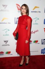 LUCY FRY at 6th Annual Australians in Film Award and Benefit Dinner in Los Angeles 10/18/2017