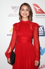 LUCY FRY at 6th Annual Australians in Film Award and Benefit Dinner in Los Angeles 10/18/2017