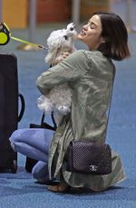 LUCY HALE at Airport in Vancouver 10/22/2017