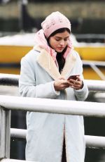 LUCY HALE on the Set of Life Sentence in Burnaby 10/11/2017