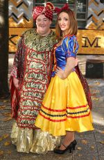 LUCY JO HUDSON at Snow White and the Seven Dwarfs Pantomime Photocall at St Helen