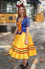 LUCY JO HUDSON at Snow White and the Seven Dwarfs Pantomime Photocall at St Helen