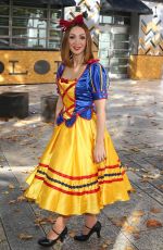 LUCY JO HUDSON at Snow White and the Seven Dwarfs Pantomime Photocall at St Helen