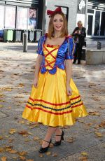 LUCY JO HUDSON at Snow White and the Seven Dwarfs Pantomime Photocall at St Helen