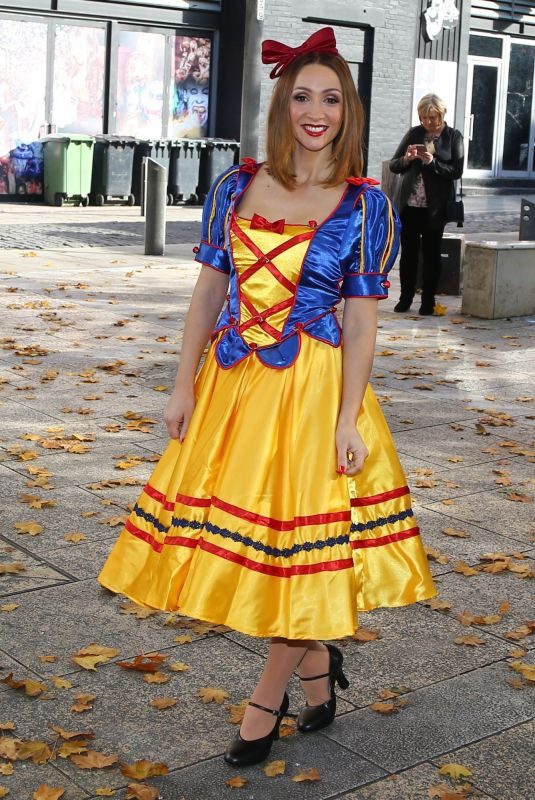 LUCY JO HUDSON at Snow White and the Seven Dwarfs Pantomime Photocall at St Helen’s Theatre 10/27/2017