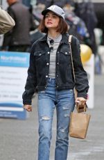 LUCYA HALE Out and About in Vancouver 10/01/2017