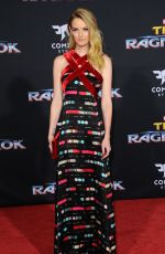 LYDIA HEARST at Thor: Ragnarok Premiere in Los Angeles 10/10/2017