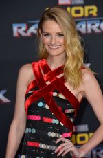 LYDIA HEARST at Thor: Ragnarok Premiere in Los Angeles 10/10/2017