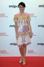 LYNE RENEE at Mipcom Opening Cocktail in Cannes 10/16/2017