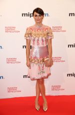 LYNE RENEE at Mipcom Opening Cocktail in Cannes 10/16/2017
