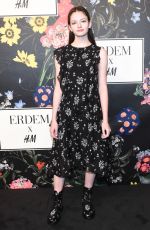 MACKENZIE FOY at H&M x Erdem Runway Show & Party in Los Angeles 10/18/2017