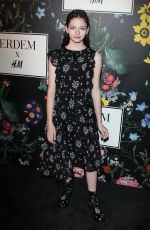 MACKENZIE FOY at H&M x Erdem Runway Show & Party in Los Angeles 10/18/2017