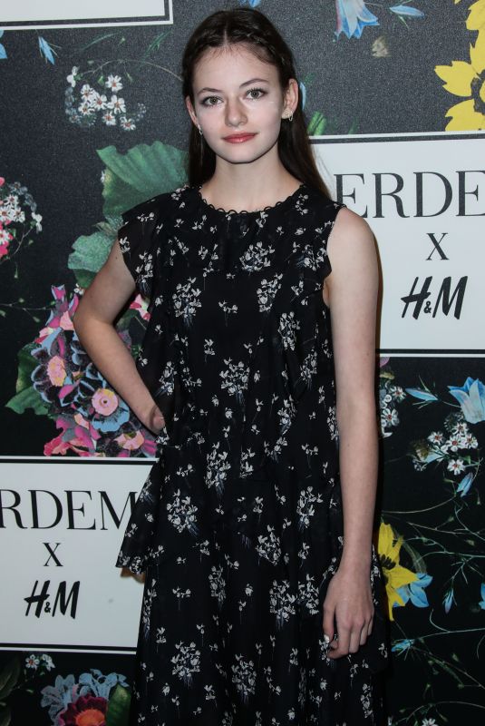 MACKENZIE FOY at H&M x Erdem Runway Show & Party in Los Angeles 10/18/2017