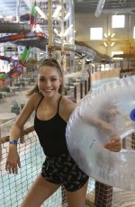 MADDIE ZEIGLER at Kalahari Resorts Poconos in Pocono Manor 10/25/2017