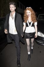 MADELAINE PETSCH at Just Jared Halloween Party in Los Angeles 10/27/2017