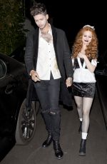 MADELAINE PETSCH at Just Jared Halloween Party in Los Angeles 10/27/2017