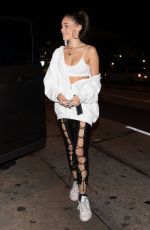 MADISON BEER Arrives at Peppermint Club in Los Angeles 10/09/2017