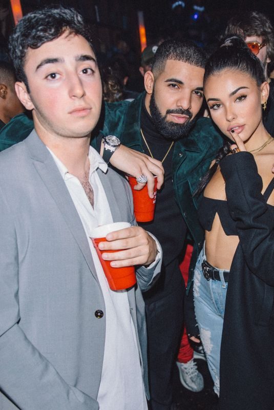 MADISON BEER at Drake’s Birthday Party at Poppy in West Hollywood 10/23/2017