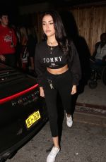 MADISON BEER Leaves The Nice Guy in Los Angeles 10/16/2017