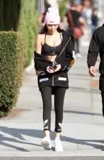 MADISON BEER Out at Santa Monica Blvd. in West Hollywood 10/12/2017