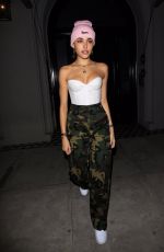MADISON BEER Out for Dinner at Craig