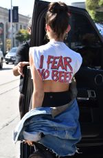 MADISON BEER Out for Lunch in West Hollywood 10/06/2017