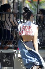 MADISON BEER Out for Lunch in West Hollywood 10/06/2017