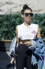 MADISON BEER Out for Lunch in West Hollywood 10/06/2017