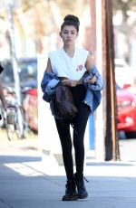 MADISON BEER Out for Lunch in West Hollywood 10/06/2017
