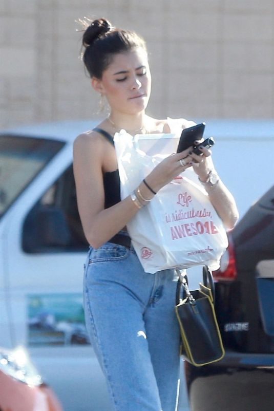 MADISON BEER Out Shopping in Los Angeles 10/05/2017