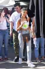 MADISON BEER Shopping at Vintage Flea Market in Hollywood 10/22/2017