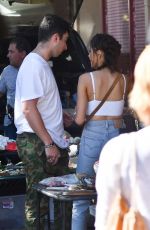 MADISON BEER Shopping at Vintage Flea Market in Hollywood 10/22/2017