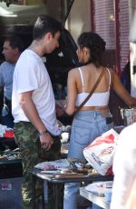 MADISON BEER Shopping at Vintage Flea Market in Hollywood 10/22/2017
