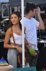 MADISON BEER Shopping at Vintage Flea Market in Hollywood 10/22/2017