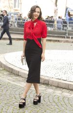 MAGGIE GYLLENHAAL at Miu Miu Show at Paris Fashion Week 10/03/2017