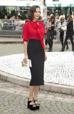 MAGGIE GYLLENHAAL at Miu Miu Show at Paris Fashion Week 10/03/2017