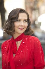 MAGGIE GYLLENHAAL at Miu Miu Show at Paris Fashion Week 10/03/2017