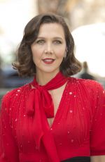MAGGIE GYLLENHAAL at Miu Miu Show at Paris Fashion Week 10/03/2017