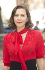 MAGGIE GYLLENHAAL at Miu Miu Show at Paris Fashion Week 10/03/2017