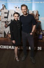 MAISIE WILLIAMS and Tom Hiddleston at Early Man Photocall in London 10/06/2017