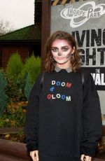 MAISIE WILLIAMS at The Walking Dead: Living Nightmare in Chertsey 10/26/2017