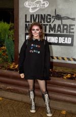 MAISIE WILLIAMS at The Walking Dead: Living Nightmare in Chertsey 10/26/2017